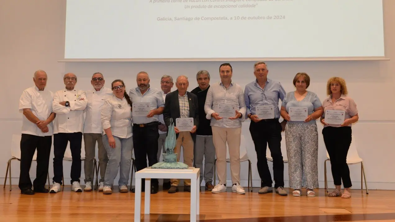Ganaderos lucenses premiados por prestigiosos cocineros. EP
