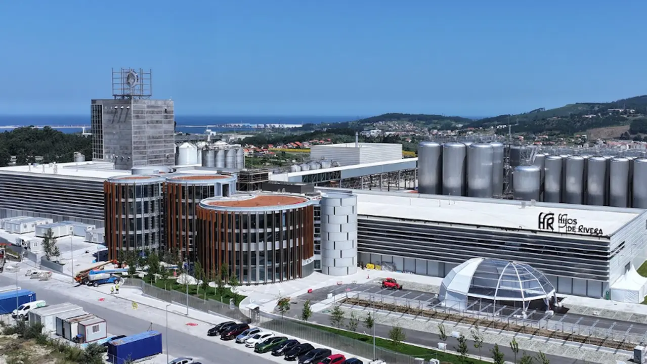 Fábrica de Estrella Galicia en Morás. EP