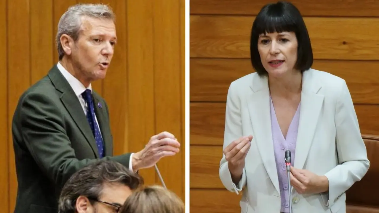 Alfonso Rueda y Ana Pontón.EP