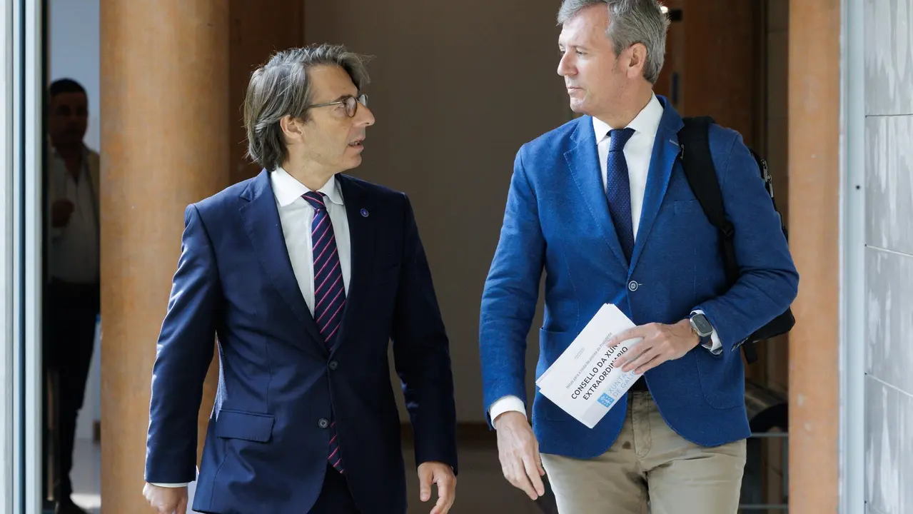 Rolda de prensa posterior á reunión do Consello da Xunta