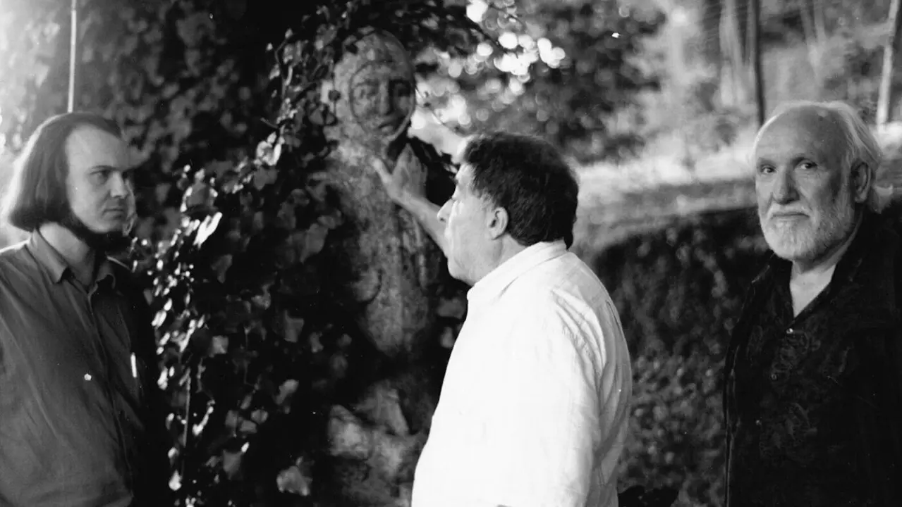 Miguel Anxo Fernán Vello e Uxío Novoneyra. ELBA REY