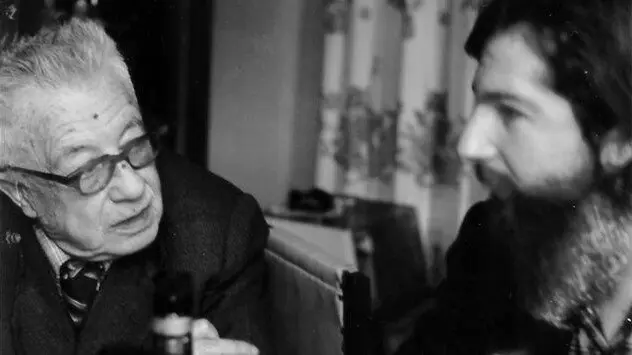 Ánxel Fole, á esquerda. AEP