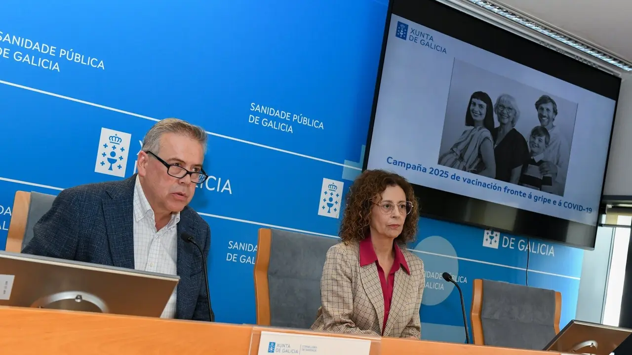 Antonio Gómez y Carmen Durán. XUNTA