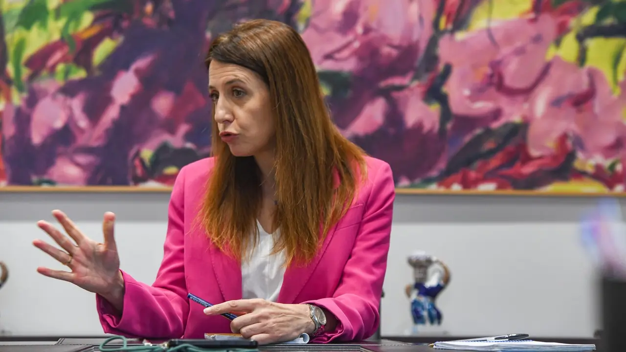 A conselleira de Medio Rural, María José Gómez.NACHO SANTÁS