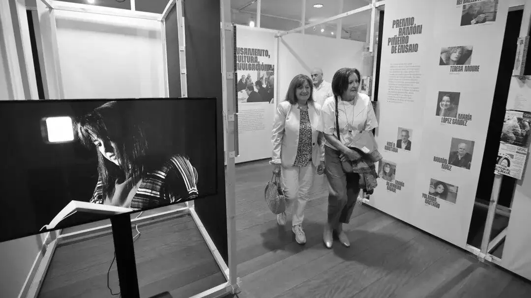 A editorial Galaxia inaugura a exposicion 'Crear porvir' na que repasa a sua historia dende 1950 a actualidade. G. GARCÍA