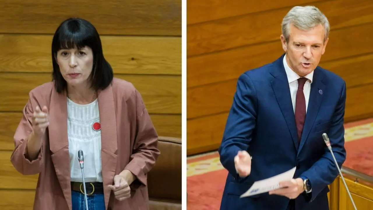 Ana Pontón y Alfonso Rueda. ARXINA (AGN)