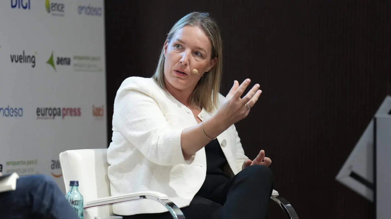 Sandra Hors Fages, directora de asuntos públicos, marca y sostenibilidad de Vueling. EUROPA PRESS