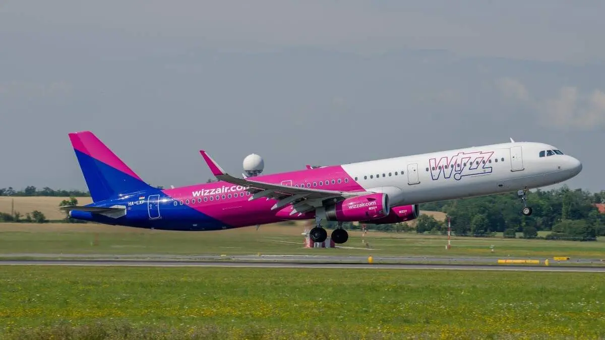 Un avión de Wizz Air. EP