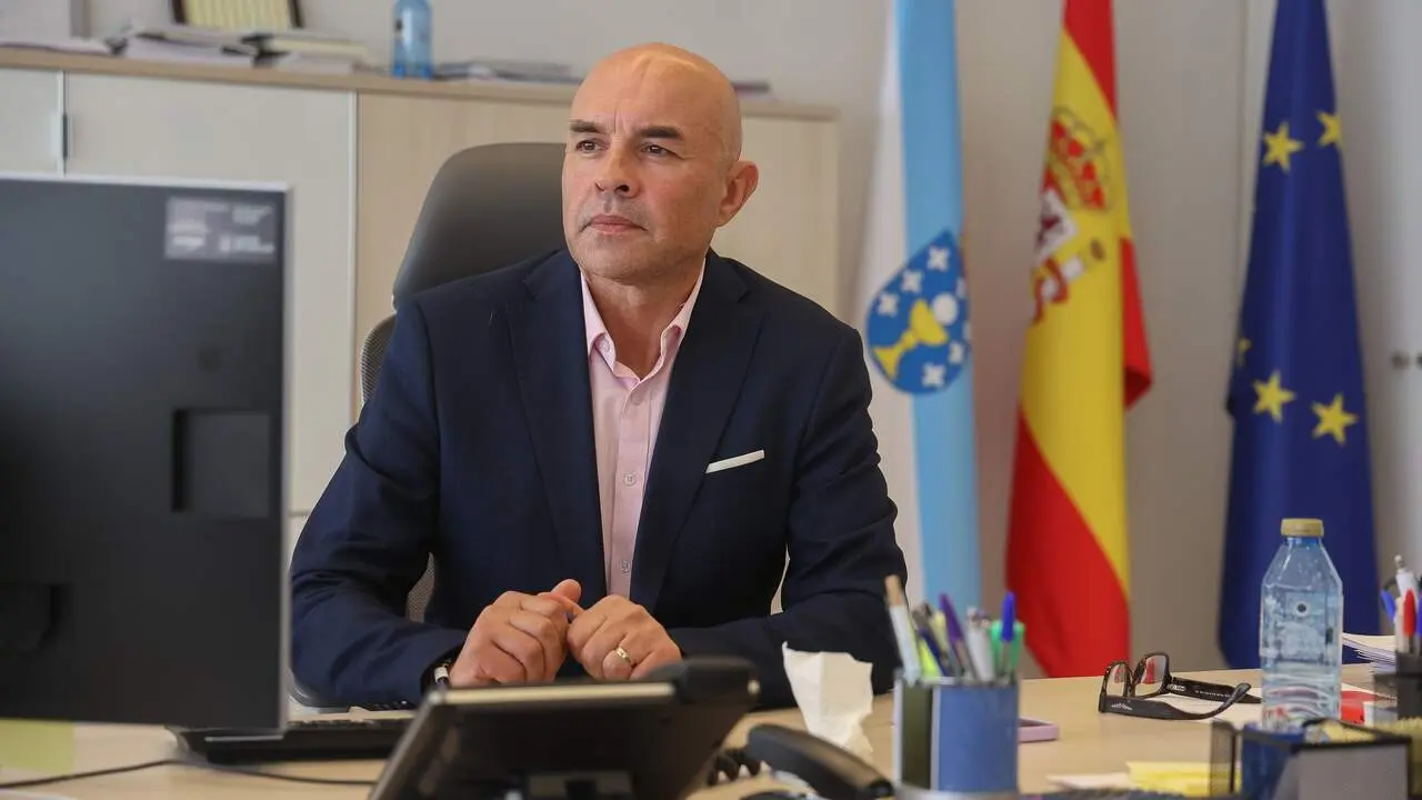 Roberto Barba, director xeral de Loita contra a violencia de xénero.NACHO SANTÁS