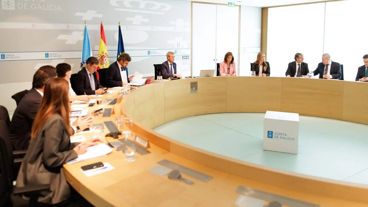 Reunión del Consello da Xunta. DAVID CABEZÓN