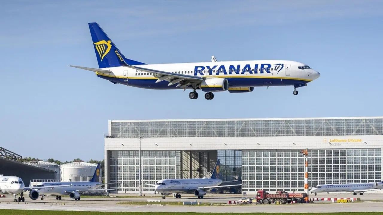 Un avión de Ryanair. EFE