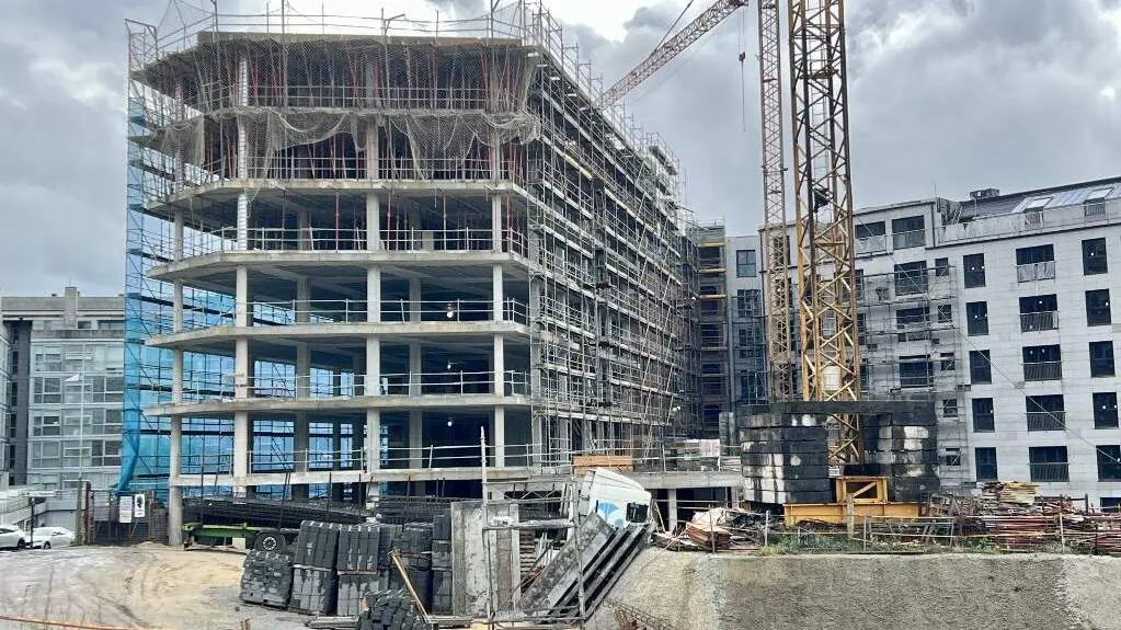 Edificio en construcción. RAFA FARIÑA