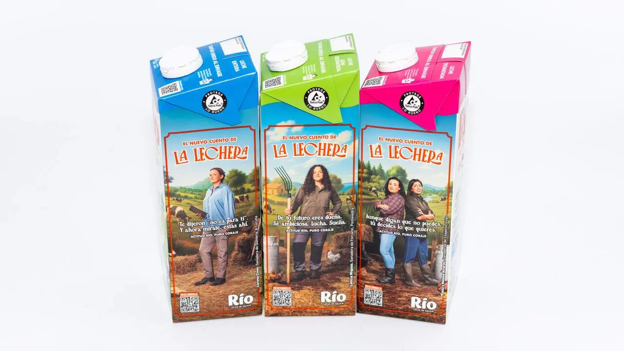 Briks de Río de Galicia con ganaderas gallegas. EP