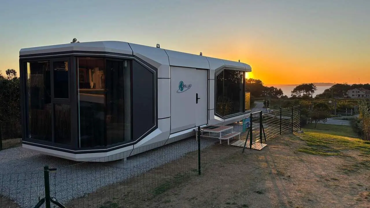 Imagen de una casa c&aacute;psula. CEDIDA