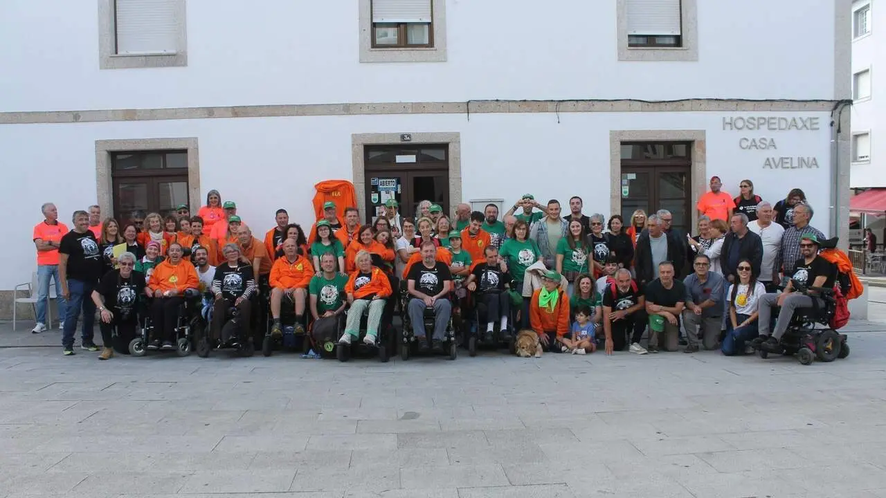 Reunión de afectados por Ela en Palas de Rei. AGAELA