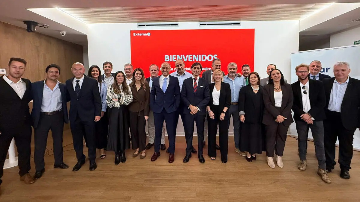 Reuni&oacute;n del equipo directivo de Externa en A Coru&ntilde;a. EP