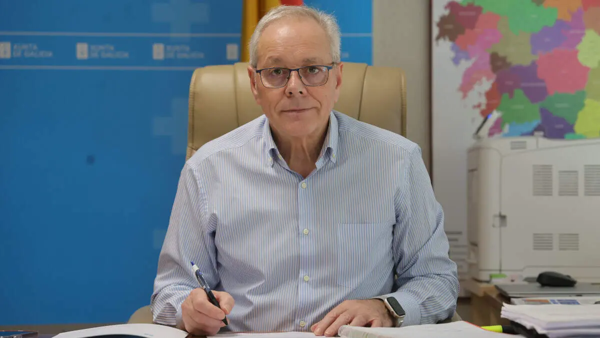 Jos&eacute; Balseiros, director xeral de Gandar&iacute;a (Cerdedo, 1961). NACHO SANT&Aacute;S