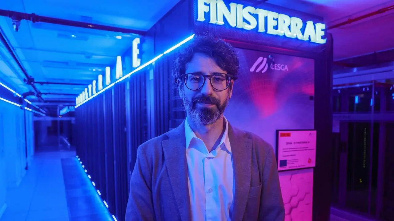 Lois Orosa, director do Cesga. NACHO SANT&Aacute;S