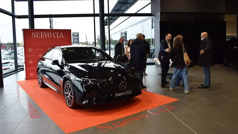 Presentaci&oacute;n de la nueva generaci&oacute;n del Mercedes CLA, en Ditram Automoci&oacute;n. EP