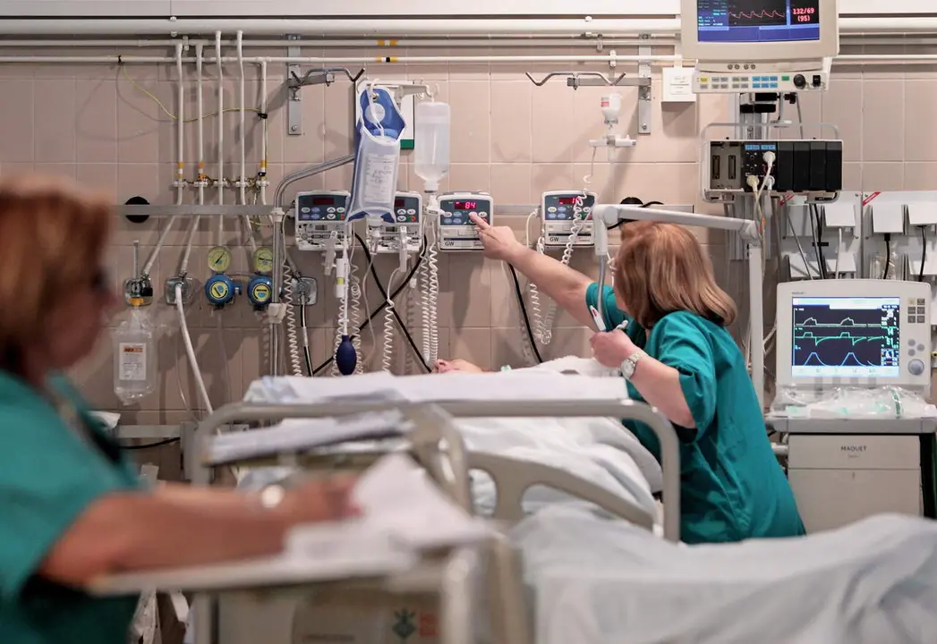 Unidad de cuidados intensivos. EFE