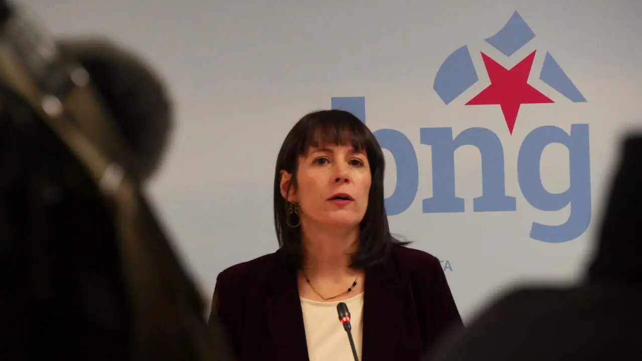 La portavoz nacional del BNG, Ana Pont&oacute;n. BNG