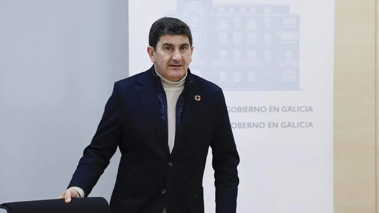 El delegado del Gobierno en Galicia, Pedro Blanco. EFE