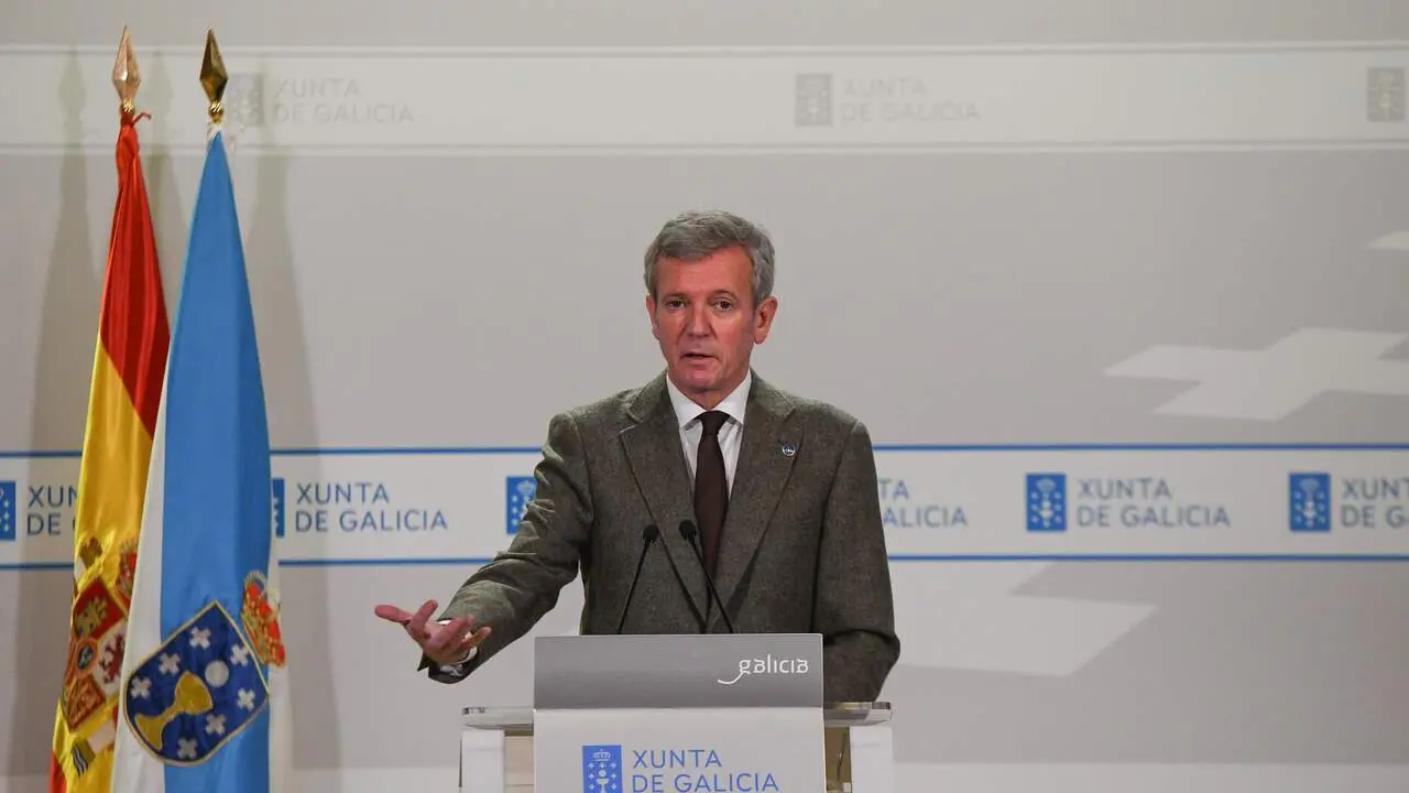 El presidente de la Xunta, Alfonso Rueda. AGN