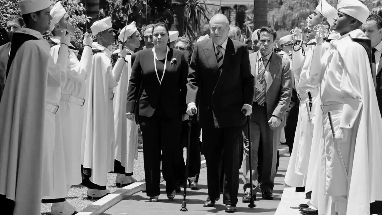 Juan Carlos I, nunha recepci&oacute;n en Rabat /EFE