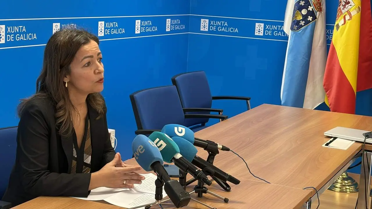 La conselleira do Mar, Marta Villaverde. EP