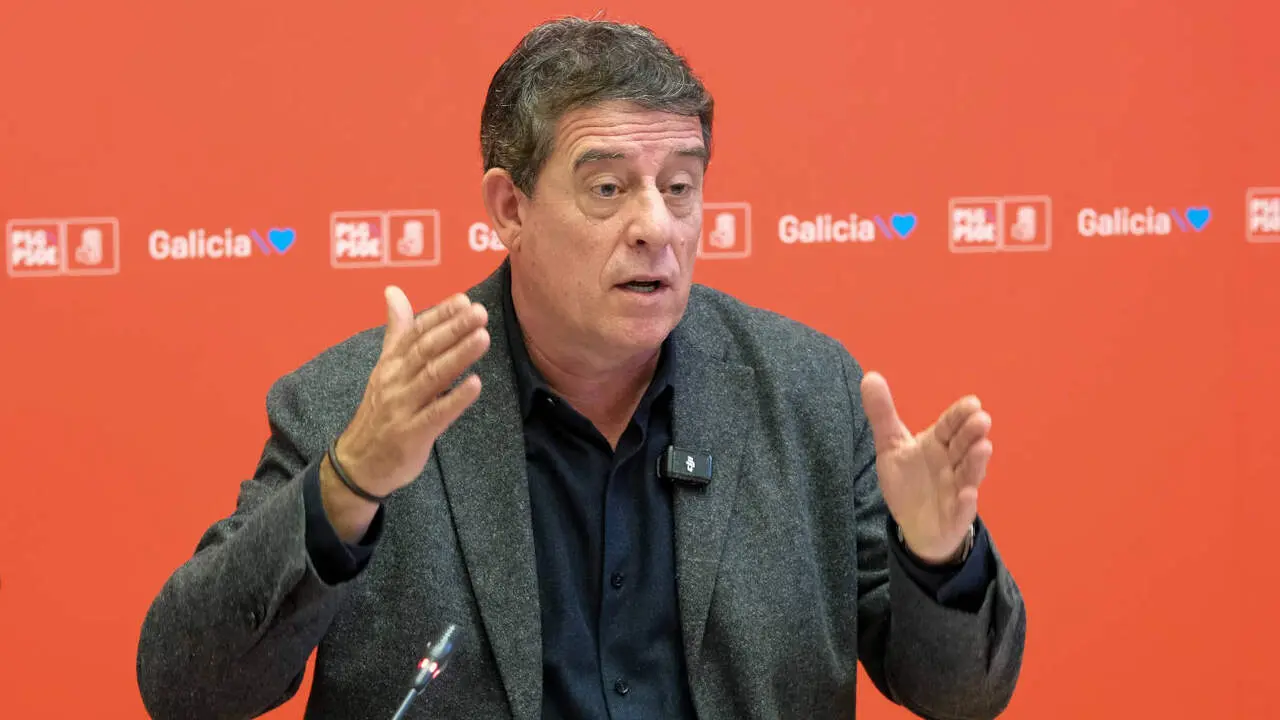 El secretario general del PSdeG, Jos&eacute; Ram&oacute;n G&oacute;mez Besteiro. ARXINA