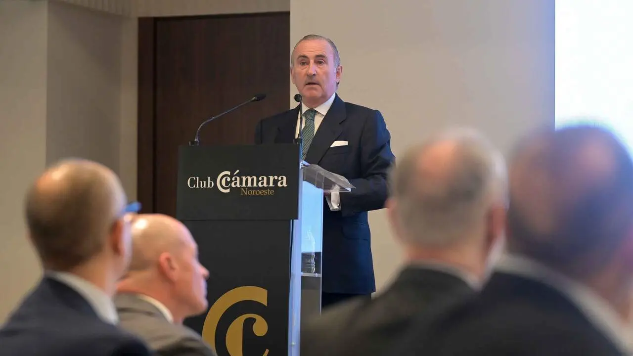 Pablo Junceda durante su intervenci&oacute;n. EP