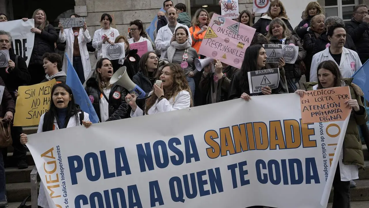 10 MARZO 2026;MANI;M&Eacute;DICOS;NEGOCIACI&Oacute;N;SANIDAD;VIGUESES;GALLEGOS