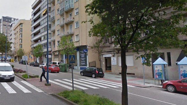Vista de la calle Manuel de Castro, en Vigo. DP