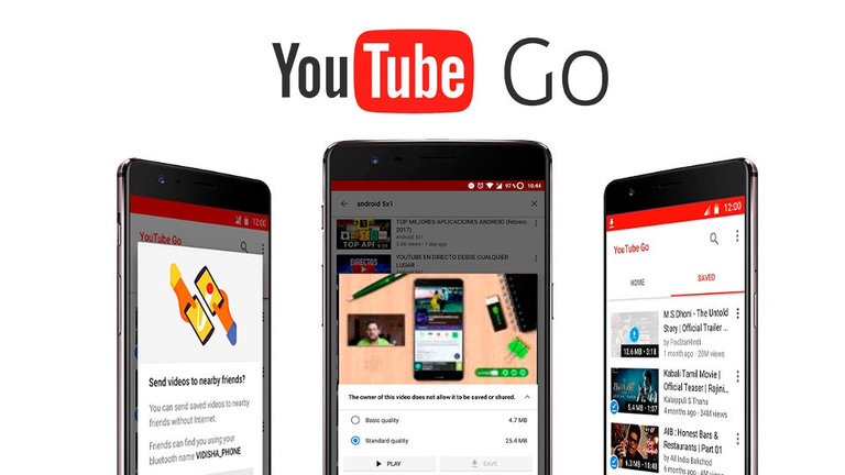 YouTube Go estará disponible en otros países como México, Argentina, Colombia, Chile o Brasil
