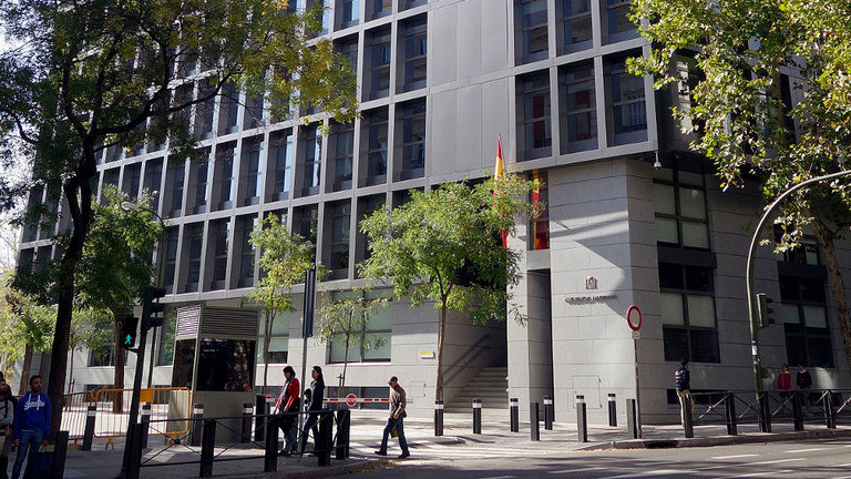 Sede de la Audiencia Nacional en Madrid. EP