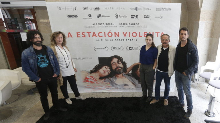Presentación de &#39;A Estación violenta&#39; en Pontevedra. JAVIER CERVERA-MERCADILLO