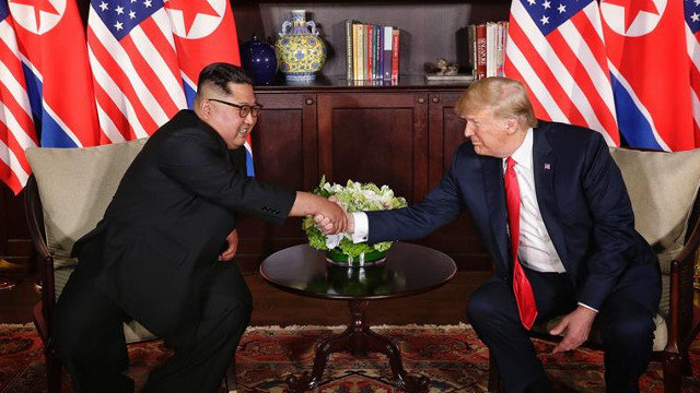 Kim Jong-Un y Donald Trump. EFE