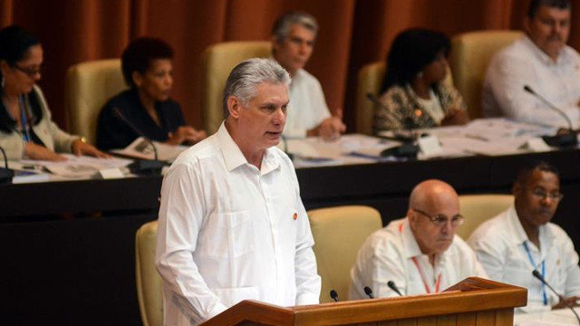El presidente cubano, Miguel Díaz-Canel Bermúdez. ABEL PADRÓN PADILLA