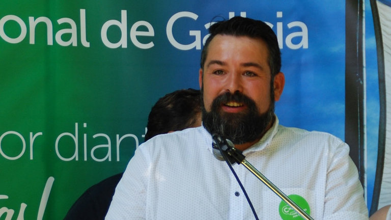 El líder de CxG, Juan Carlos Piñeiro. AEP