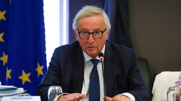 El presidente de la Comisión Europea, Jean Claude Juncker. ARIS OIKONOMOU (EFE)
