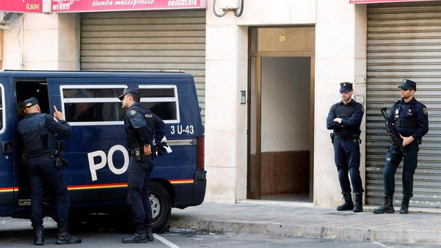 Detención de un yihadista en Alicante. KAI FÖRSTERLING (EFE)