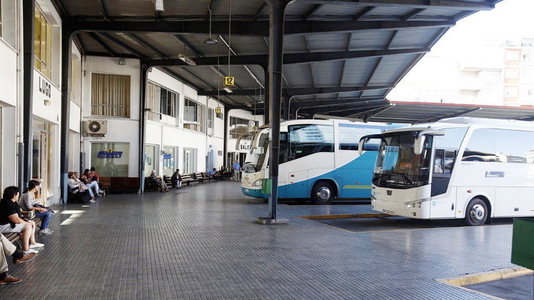 La estación de autobuses de Lugo. SEBAS SENANDE