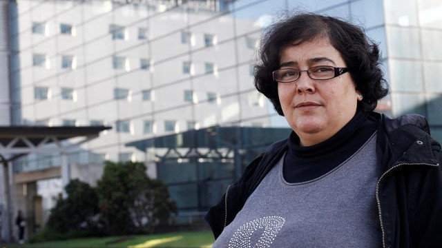 La secretaria de CIG Salud para Ferrol, Sandra Martínez. KIKO DELGADO (EFE)