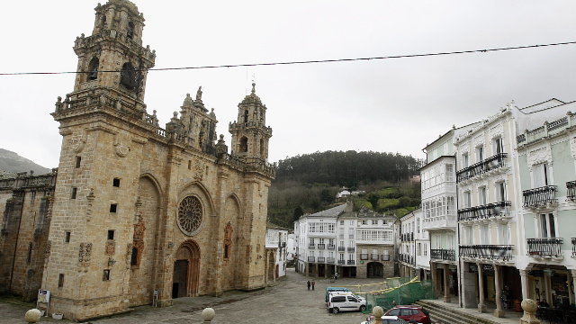 Vistas de la Catedral de Mondoñedo JMÁLVEZ