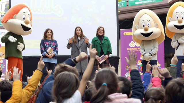 Presentación de la campaña 'Xoguetes para a igualdade'. XOÁN REY (EFE)