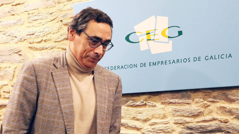 Antón Arias, en enero de 2018. AEP