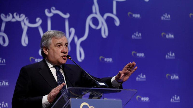Antonio Tajani, presidente del Parlamento Europeo. YANNIS YOLESIDIS (EFE)