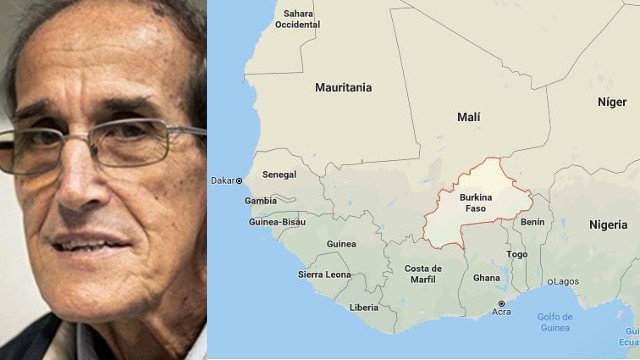 El misionero fallecido en Burkina Faso. SALESIANOS GOOGLE MAPS