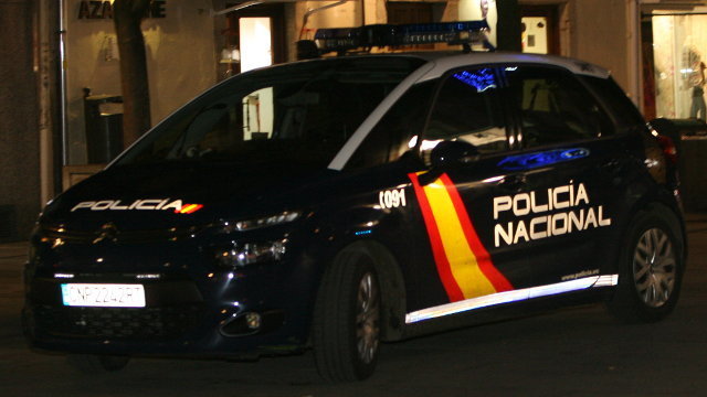 Un coche da Policía Nacional. EP