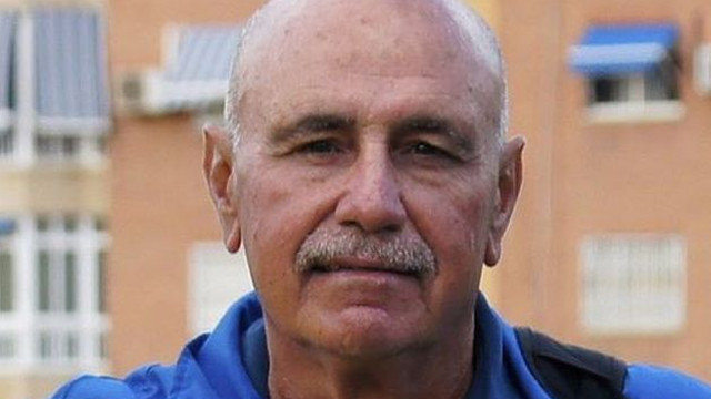 O adestrador de atletismo Miguel Ángel Millán. EP
